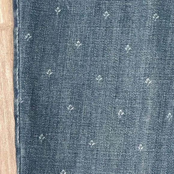 Talbots Flawless Slim Ankle Pattern Denim Jeans Size 8P - Picture 2 of 7